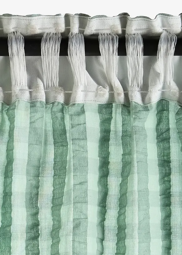 Gardinl&auml;ngd i b&auml;ckeb&ouml;lja av ekologisk bomull (1-pack), bonprix