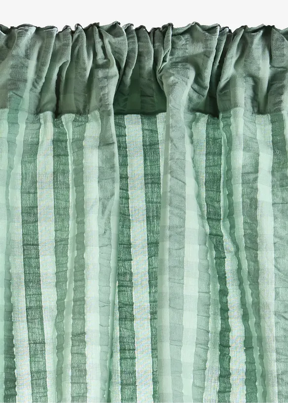 Gardinl&auml;ngd i b&auml;ckeb&ouml;lja av ekologisk bomull (1-pack), bonprix