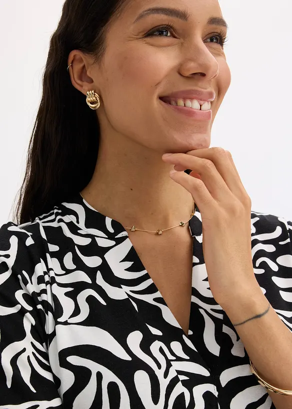 Tunikakl&auml;nning i mjuk viskosmix, bonprix