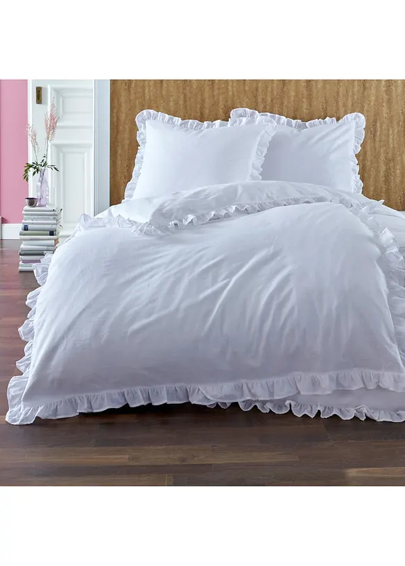 P&aring;slakanset med rysch, bonprix