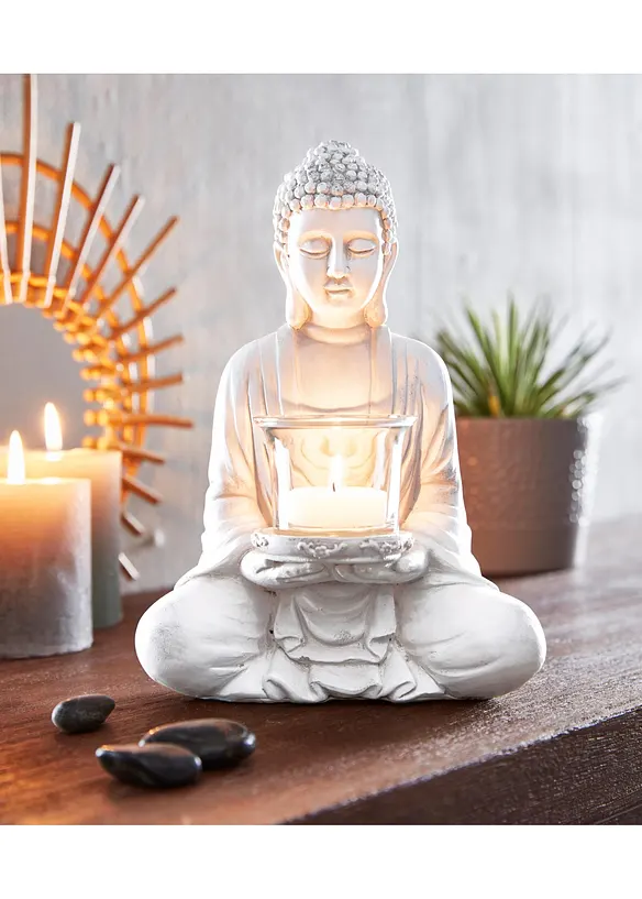 V&auml;rmeljush&aring;llare i form av en Buddha, bonprix