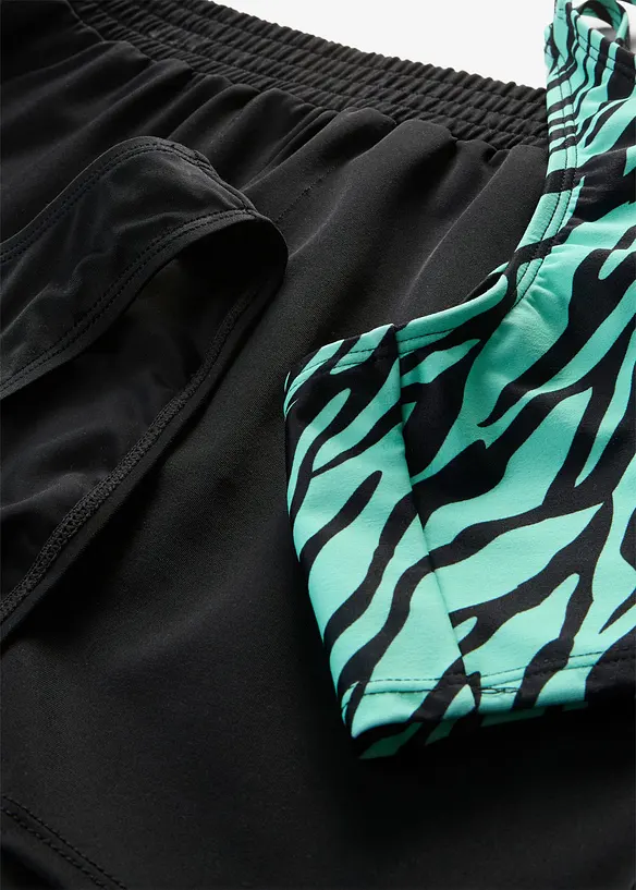 Bikini och shorts (3 delar), bonprix