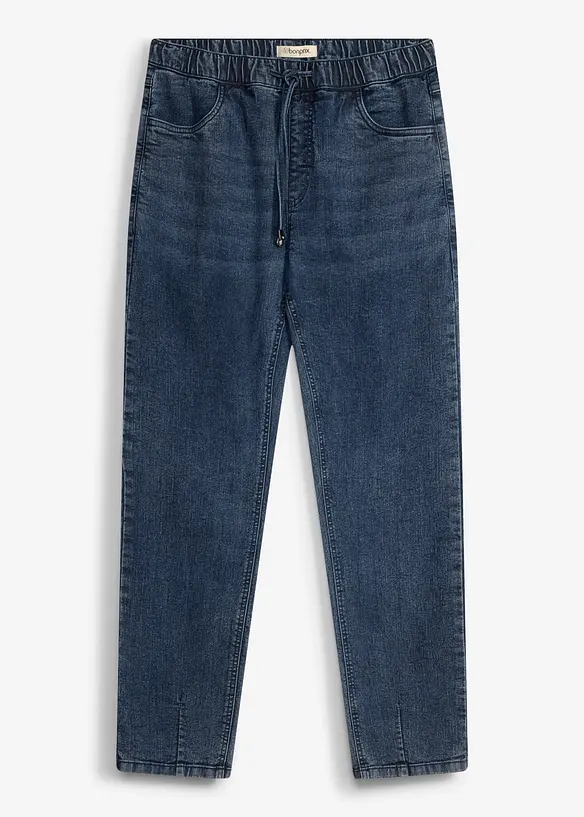 Tunna dra p&aring;-jeans, Relaxed Fit, Straight, bonprix