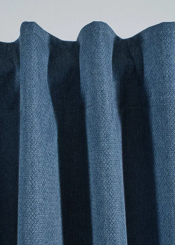 M&ouml;rkl&auml;ggande gardinl&auml;ngd med struktur (1-pack), bonprix