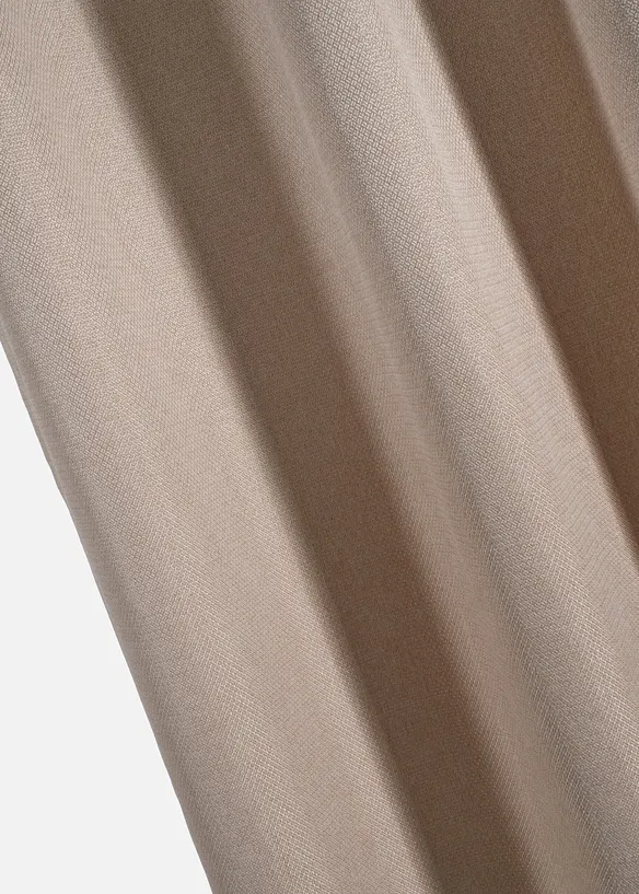 M&ouml;rkl&auml;ggande gardinl&auml;ngd med struktur (1-pack), bonprix