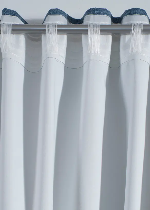 M&ouml;rkl&auml;ggande gardinl&auml;ngd med struktur (1-pack), bonprix