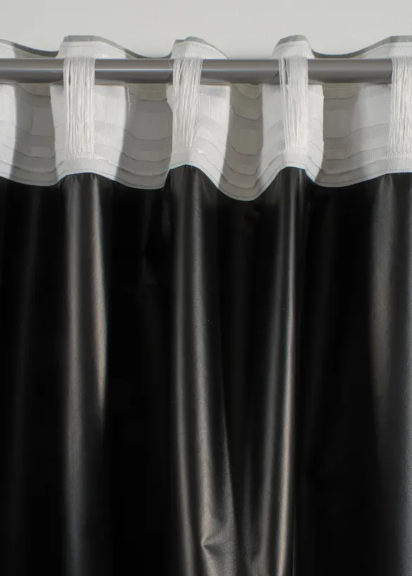 M&ouml;rkl&auml;ggande gardin med svart baksida (1-pack), bonprix