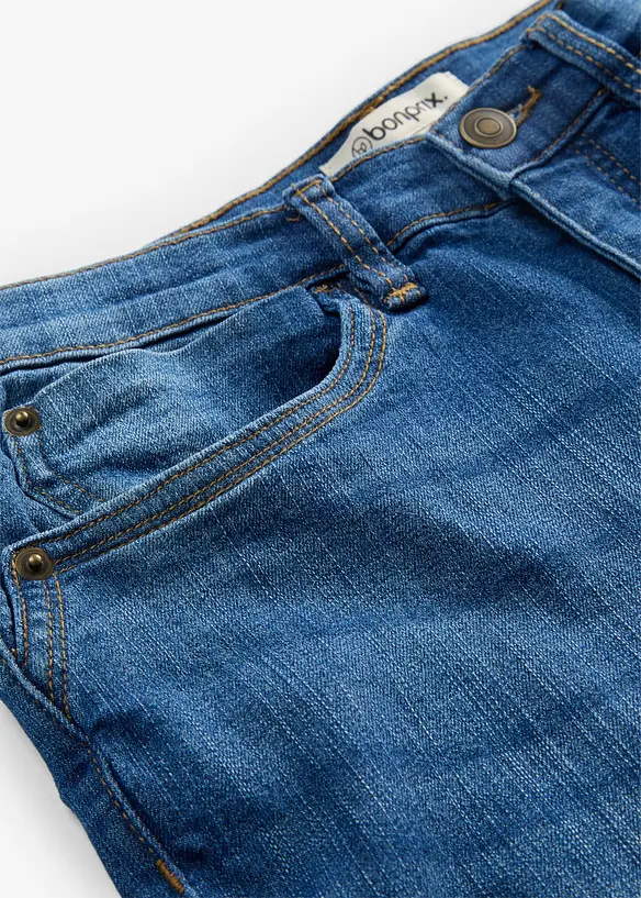 Slim Capri Jeans Mid Waist, bonprix