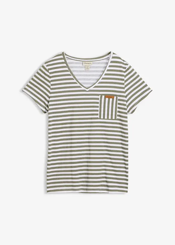 Randig T-shirt, bonprix