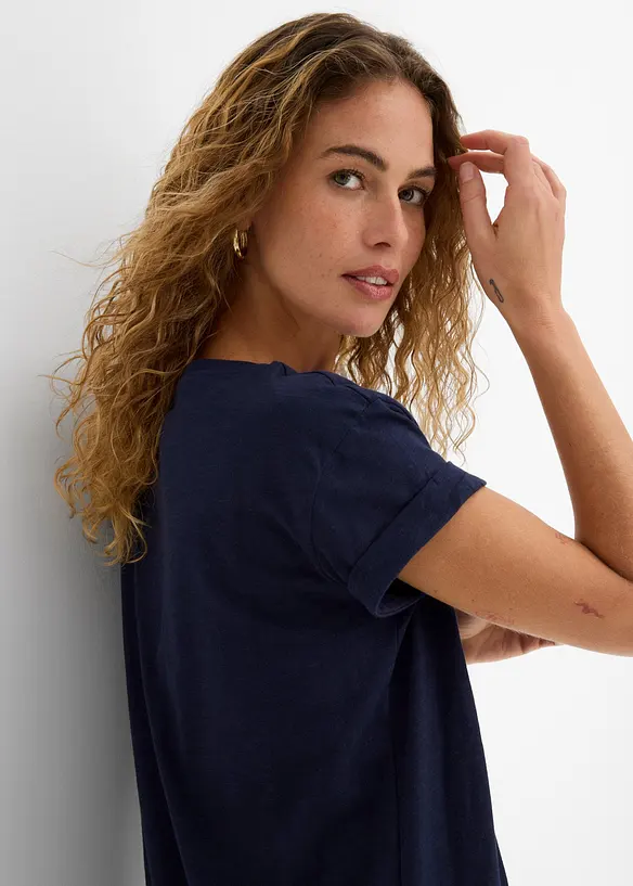 Jerseykl&auml;nning i ekologisk bomull, bonprix