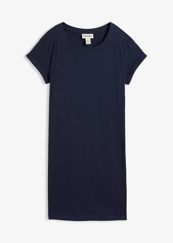 Jerseykl&auml;nning i ekologisk bomull, bonprix