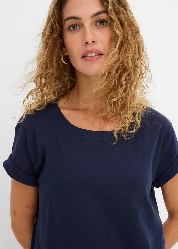 Jerseykl&auml;nning i ekologisk bomull, bonprix