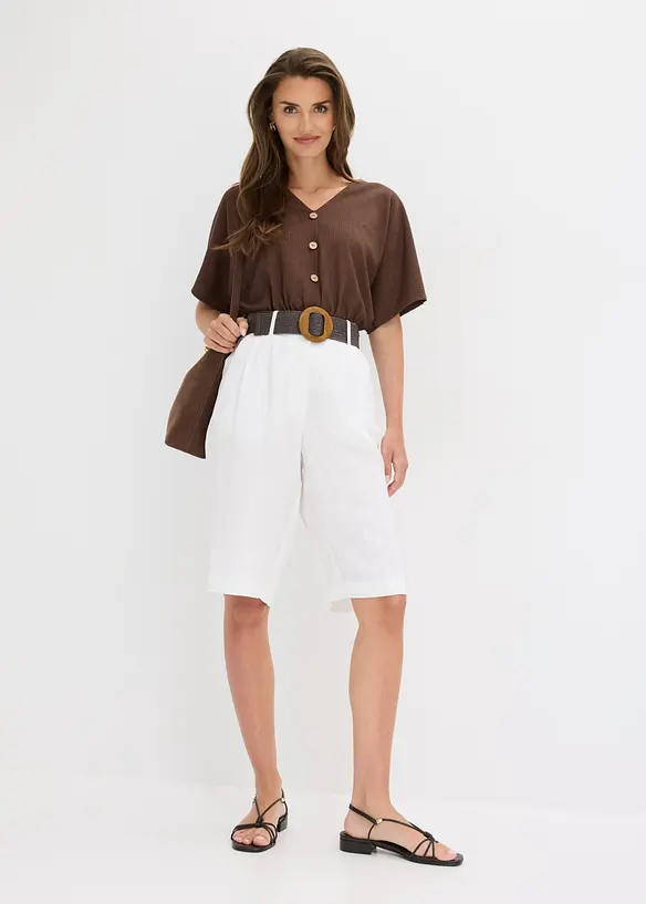 Shorts i mjuk viskosmix, bonprix
