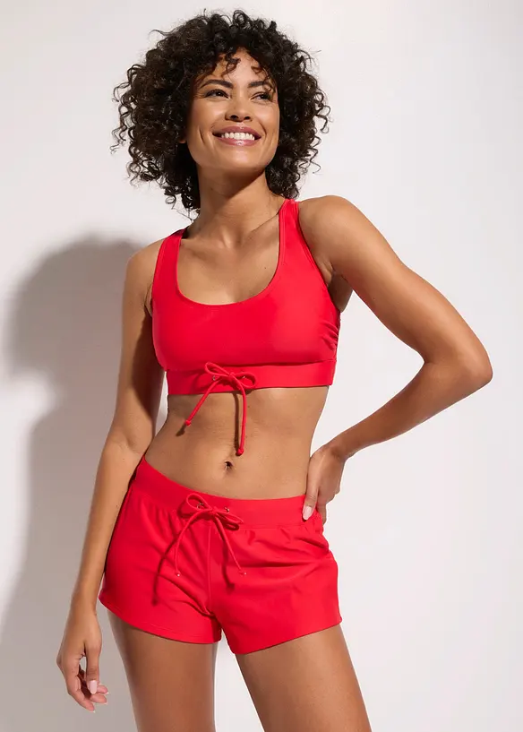 Bikini med BH-topp och badshorts (2 delar), bonprix
