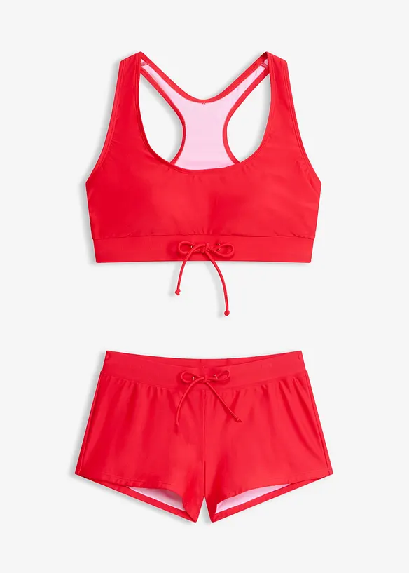 Bikini med BH-topp och badshorts (2 delar), bonprix