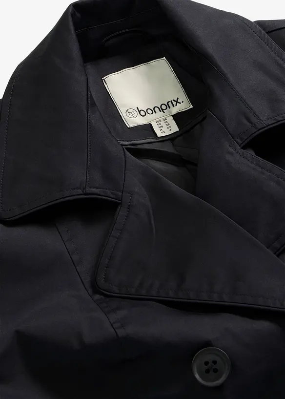 Trenchcoat av bomull, bonprix