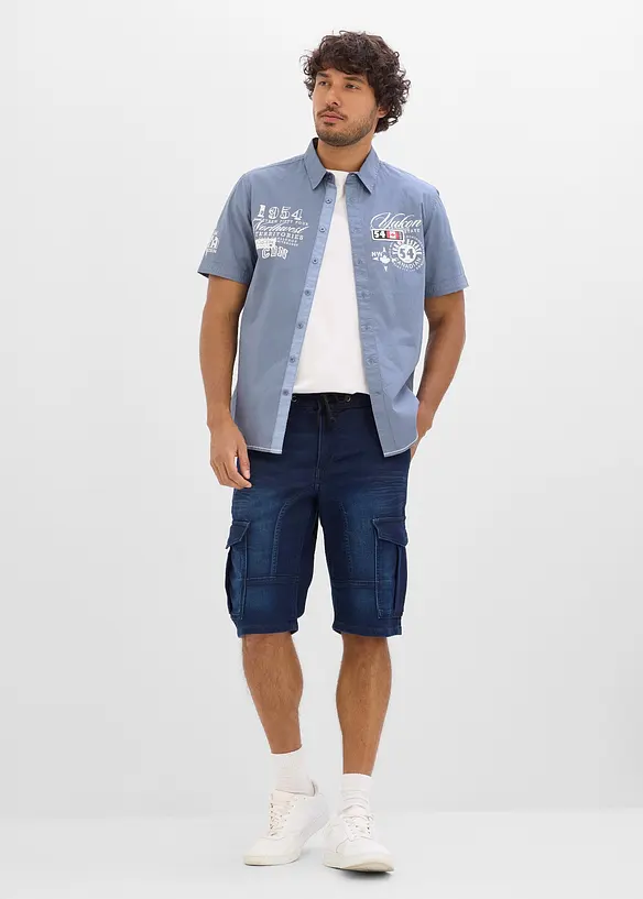 Kort&auml;rmad skjorta, Slim Fit, bonprix