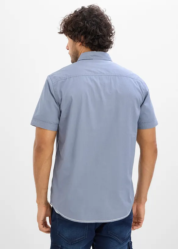Kort&auml;rmad skjorta, Slim Fit, bonprix