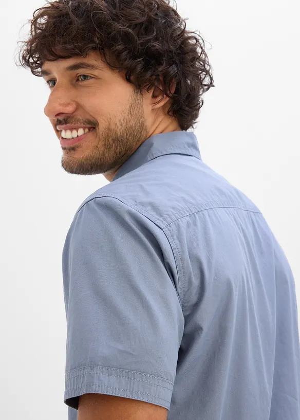Kort&auml;rmad skjorta, Slim Fit, bonprix