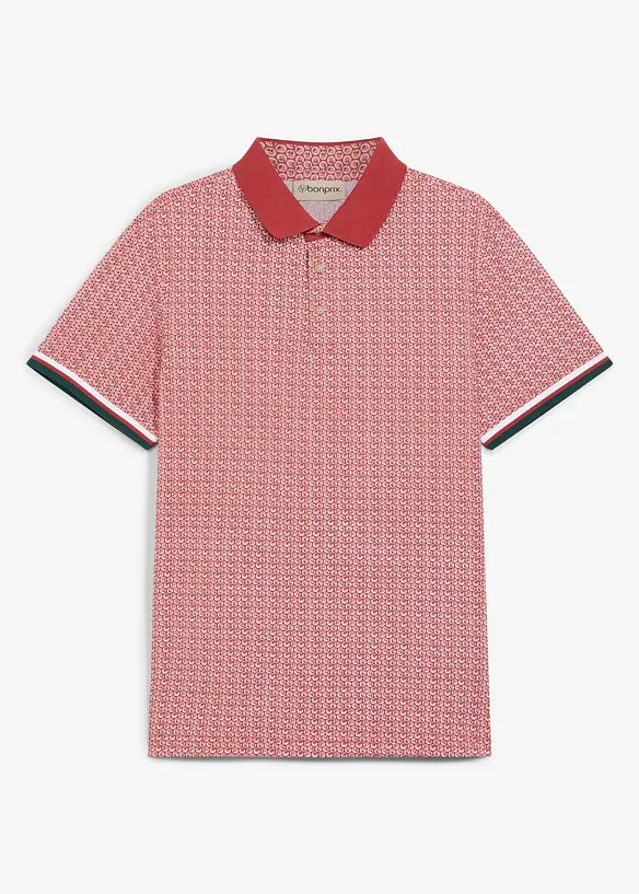 Pik&eacute;tr&ouml;ja i bomullsjersey, korta &auml;rmar, bonprix