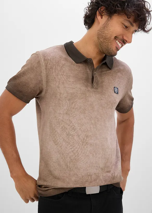 Pik&eacute;tr&ouml;ja med tv&auml;ttad look, bonprix