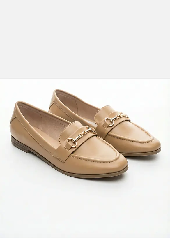 Loafers med sp&auml;nne, bonprix