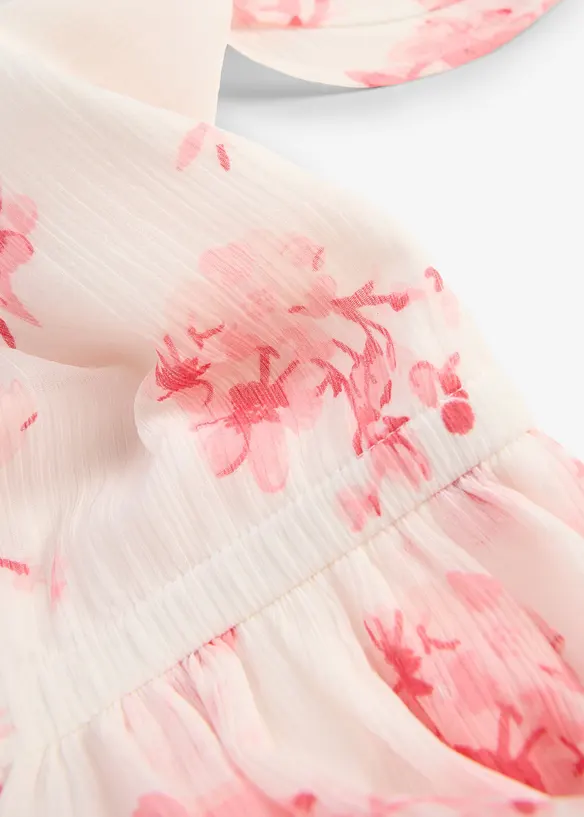 Chiffongkl&auml;nning f&ouml;r barn av krinklat material, bonprix