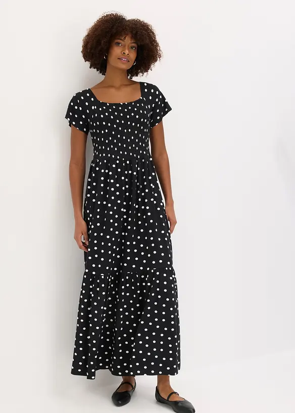 Maxikl&auml;nning i h&aring;llbar viskos, bonprix