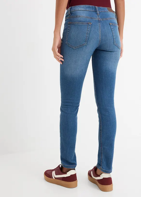 Skinny Jeans Mid Waist, Stretch, bonprix