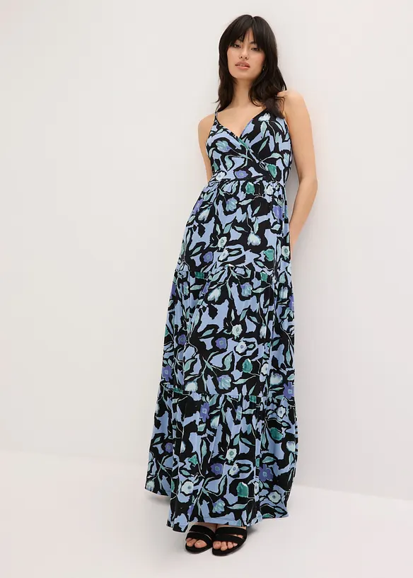 Maxikl&auml;nning i mjuk viskosmix, bonprix