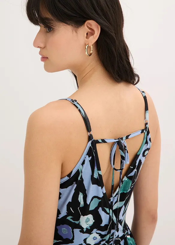 Maxikl&auml;nning i mjuk viskosmix, bonprix