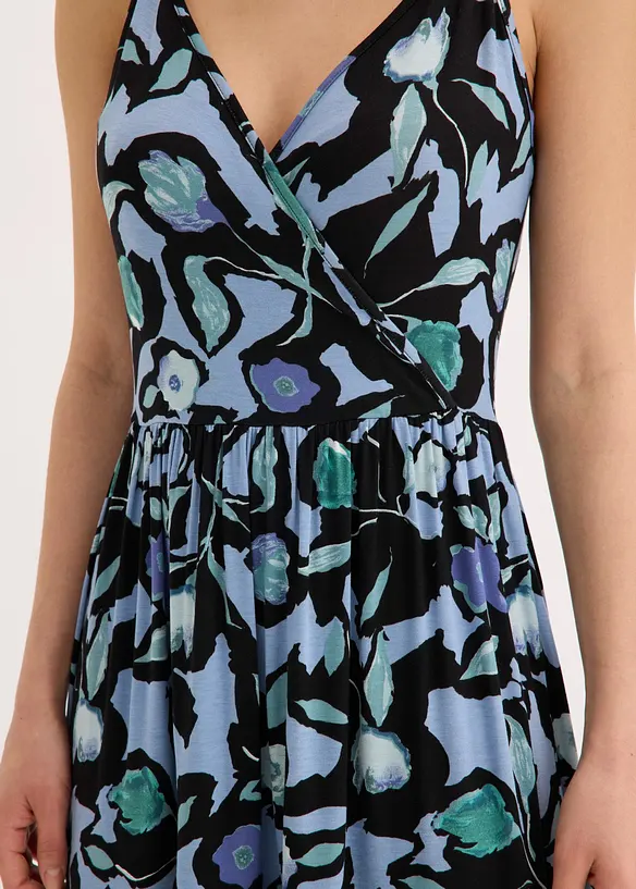 Maxikl&auml;nning i mjuk viskosmix, bonprix