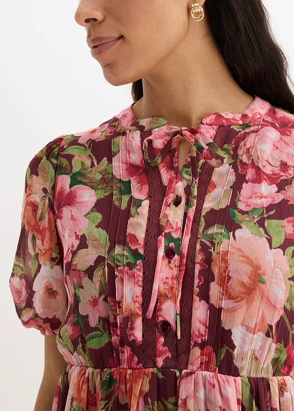 Tunikakl&auml;nning med spets, bonprix