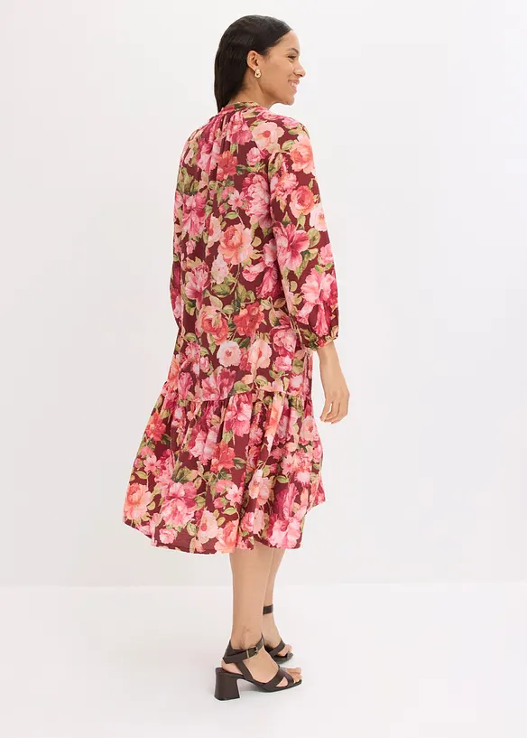 Midikl&auml;nning av mjuk viskosmix, bonprix