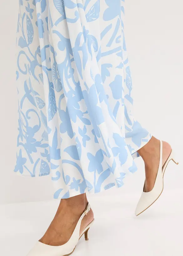 Maxikjol i f&ouml;ljsam viskos, bonprix