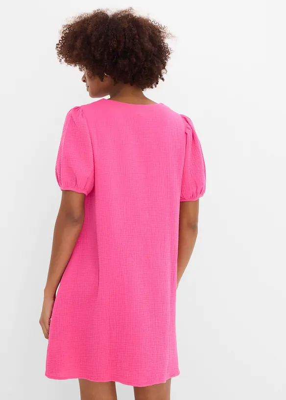 Kort muslinkl&auml;nning, bonprix