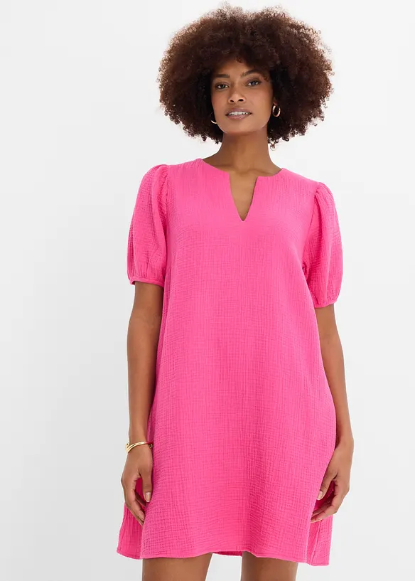 Kort muslinkl&auml;nning, bonprix