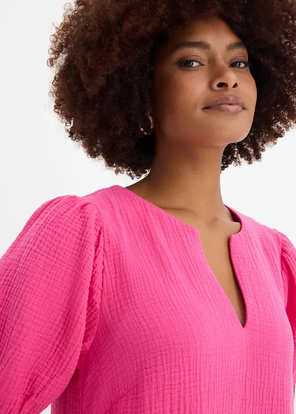 Kort muslinkl&auml;nning, bonprix