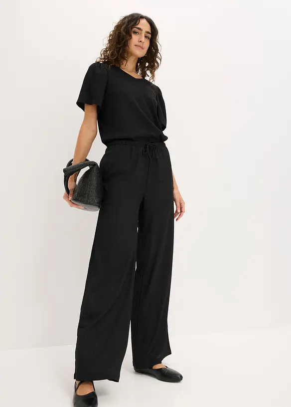 Topp i kr&auml;pp med struktur, bonprix