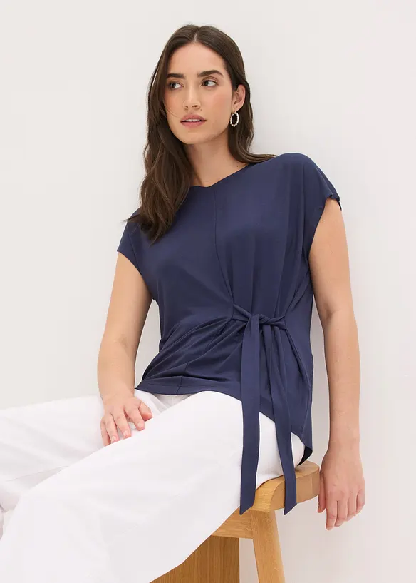 Topp av mjuk viskosmix, bonprix