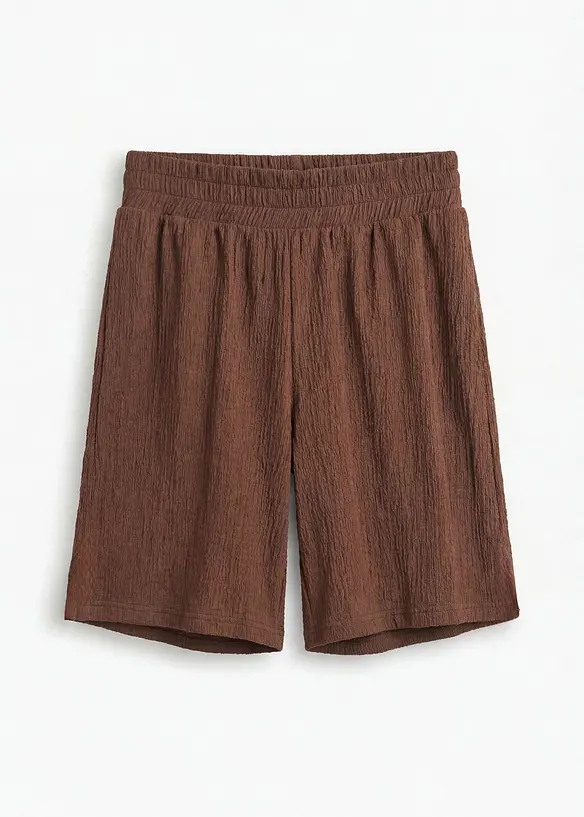 Dra p&aring;-shorts av kr&auml;pp, bonprix
