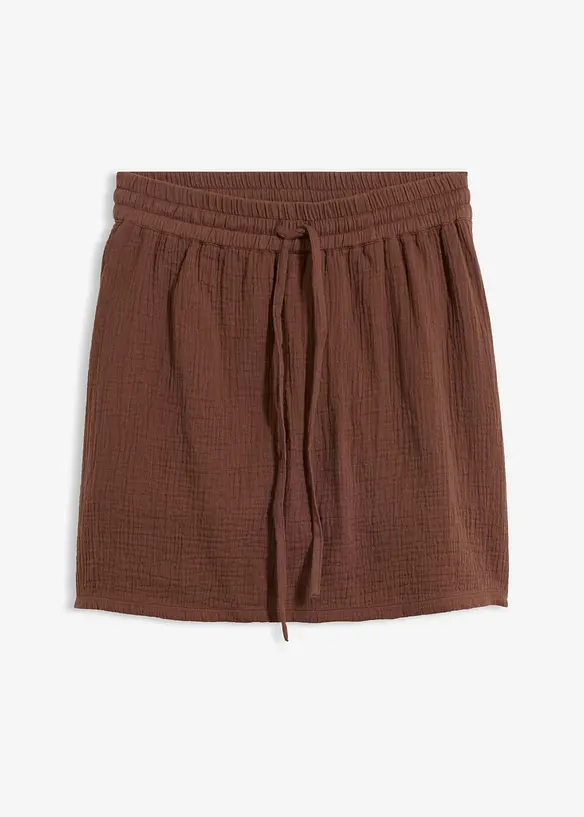 Byxkjol av bomullsmuslin, bonprix