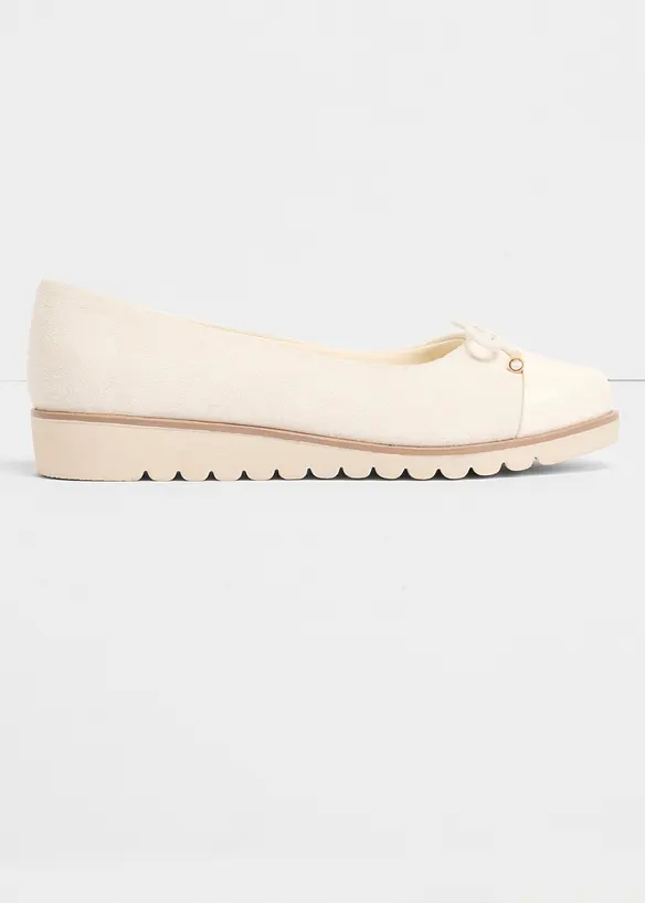 Ballerinaskor med vadderad innersula, bonprix