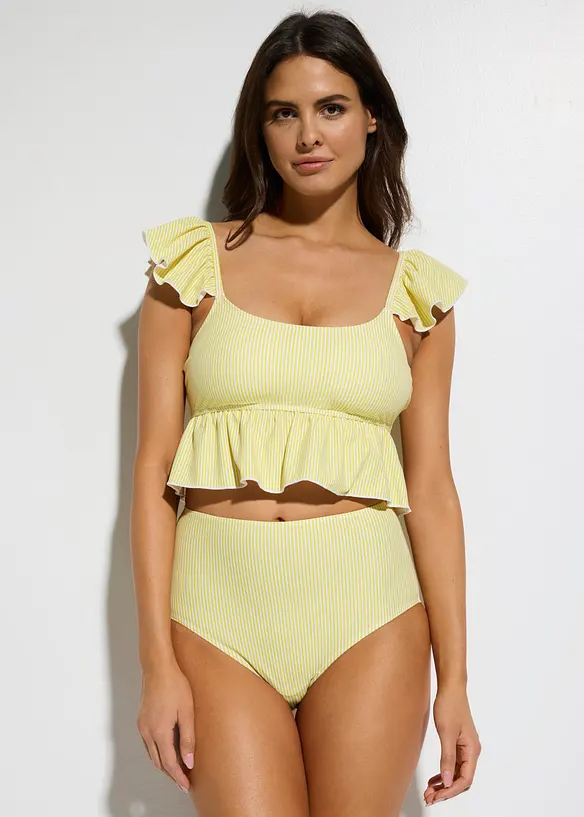 Tankini med volang (2 delar), bonprix