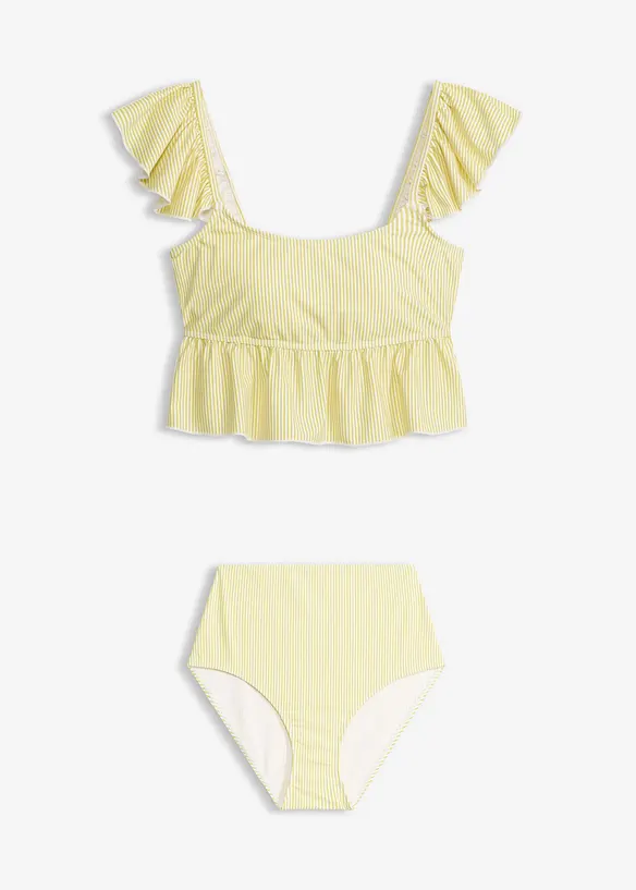 Tankini med volang (2 delar), bonprix