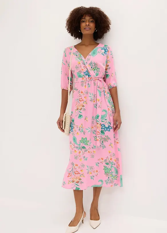 Mellanl&aring;ng kl&auml;nning av viskos, bonprix