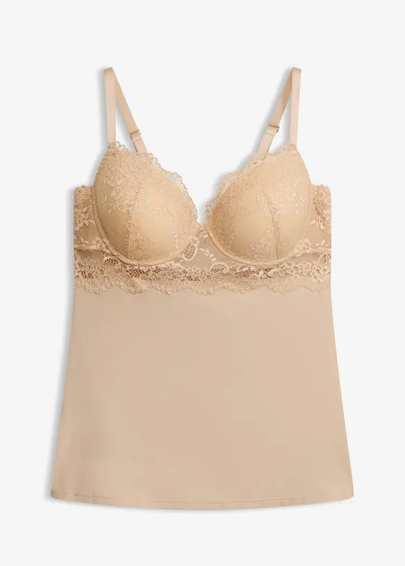 BH-linne med bygel i sl&auml;t mikrofiber, bonprix