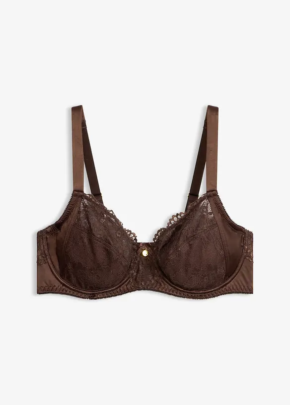 BH med bygel och glansiga effekter, bonprix