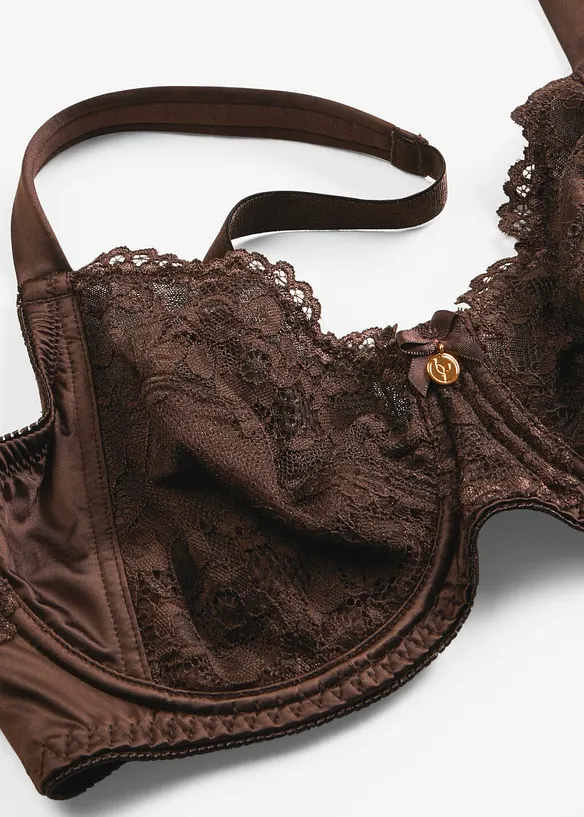 BH med bygel och glansiga effekter, bonprix