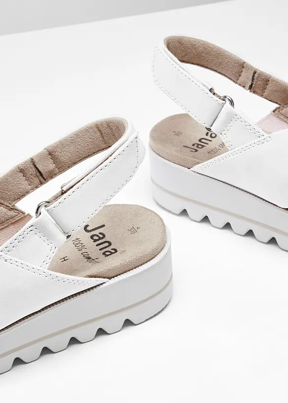 Sandal med bekv&auml;m vidd fr&aring;n Jana, Jana